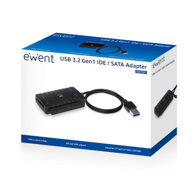 Eminent Ewent USB 3.2 Gen1 to IDE+SATA adapter