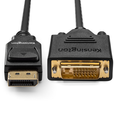 Kensington DisplayPort 1.2 to DVI-D Cable 1.8m