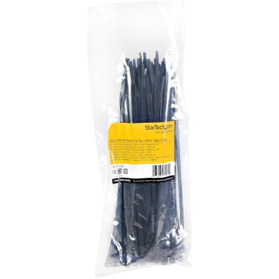 StarTech 10" Cable Zip Ties UL Listed 100 Pack
