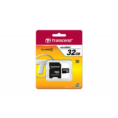 Transcend SecureDigital&#47;32GB microSDHC C4 w&#47;o Adap