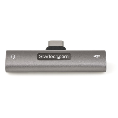 StarTech USB C Audio Charge Adapter 3.5mm Jack&#47;PD