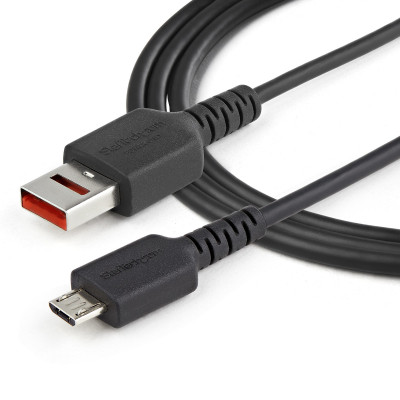 StarTech USB-A to Micro USB Secure Charging Cable