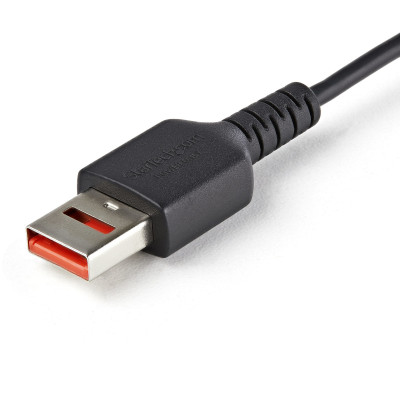 StarTech 3ft USB-A to USB-C Secure Charging Cable