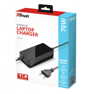 Trust Primo Universal 70W laptop charger