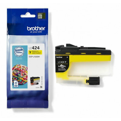 Brother LC-424Y Yellow Inkt (750 pages)