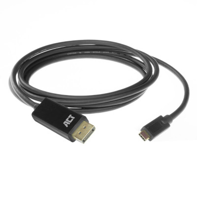 Act USB-C - DisplayPort male Cable 4K 2.0m