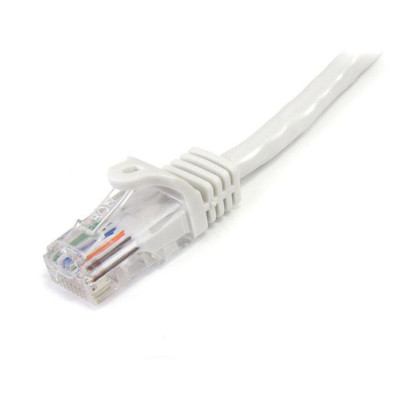 StarTech 3m White Snagless UTP Cat5e Patch Cable