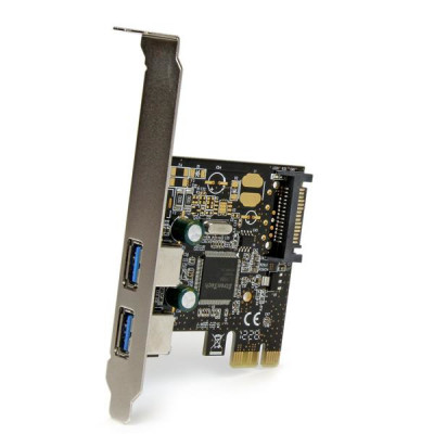 StarTech 2 Port PCIe USB 3.0 Card w&#47;SATA Power