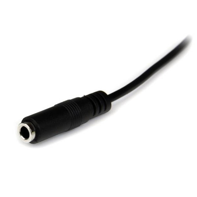 StarTech 2m Slim 3.5mm Stereo Extension Cable M&#47;F