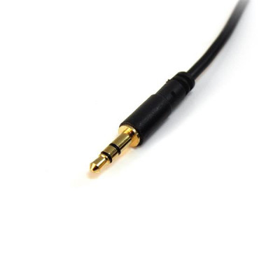 StarTech 10 ft Slim 3.5mm Stereo Audio Cable M&#47;M