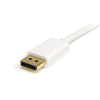 StarTech 1m White Mini DP to DP 1.2 Cable