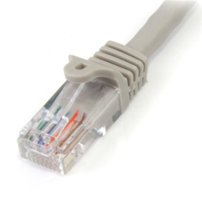 StarTech 1m Gray Snagless UTP Cat5e Patch Cable