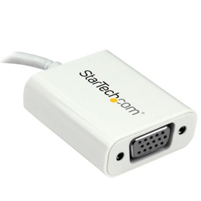 StarTech USB-C to VGA Adapter - White