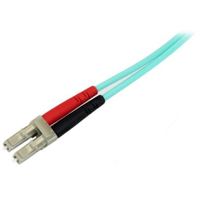 StarTech Fiber Optic Cable 2m Aqua MM 50&#47;125 OM4