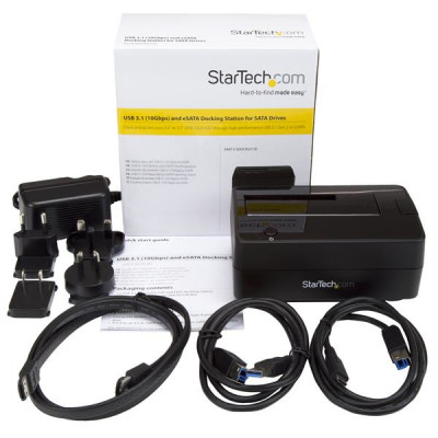 StarTech USB 3.1 10Gbps&#47;eSATA Single-bay Dock