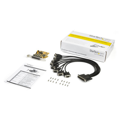 StarTech 8-Port PCIe RS232 Serial Adapter Card