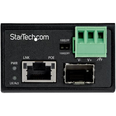 StarTech PoE+Fiber to Ethernet Media Converter