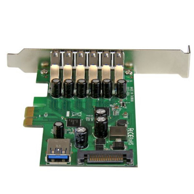 StarTech 7 Pt PCI Express USB 3.0 Card - Std &amp; LP
