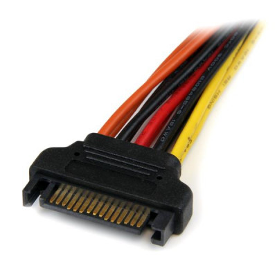 StarTech 6in Latching SATA Power Y Splitter Cable
