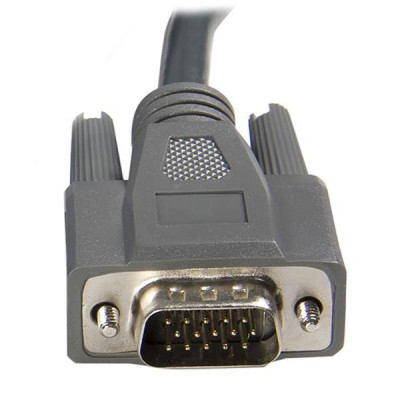 StarTech 1.8m Ultra-Thin USB VGA 2-in-1 KVM Cable