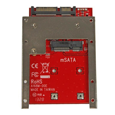 StarTech mSATA SSD to 2.5" SATA Adapter Converter