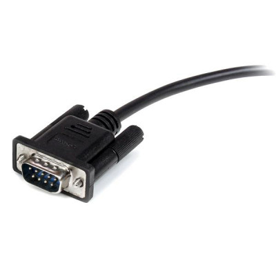 StarTech 1m Straight Through Serial Cable M&#47;F BK
