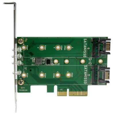 StarTech M.2 SSD Card 1x PCIe NVMe 2x SATA M.2