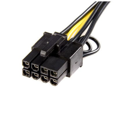 StarTech PCIe 6 pin to 8 pin Power Adapter Cable