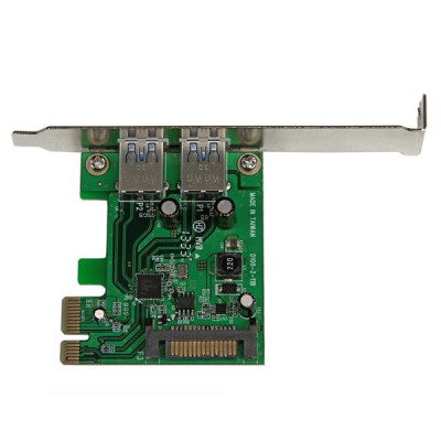 StarTech 2 Port PCIe USB 3.0 Card Adapter w&#47;UASP