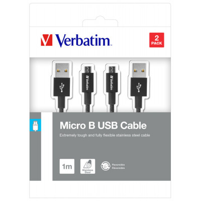 Verbatim Micro B USB Cable Sync &amp; Charge