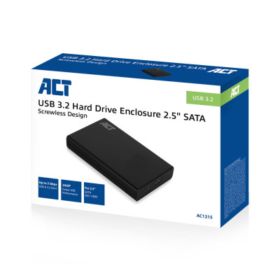 Act USB 3.2 Gen1 2.5" SATA HDD&#47;SSD Screwless