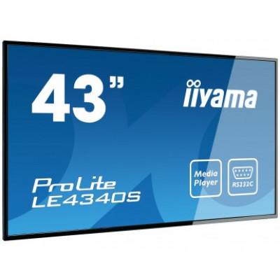 IIYAMA LCD 43''Wide 1920x1080 AMVA3 8 MS HDMI VGA DVI-D