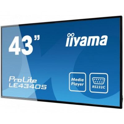 IIYAMA LCD 43''Wide 1920x1080 AMVA3 8 MS HDMI VGA DVI-D