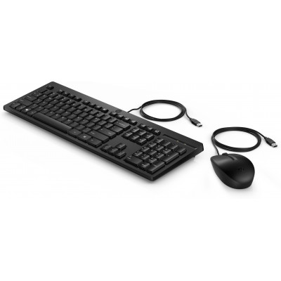 HP 225 Wired Mouse and KB EMEA-INTL