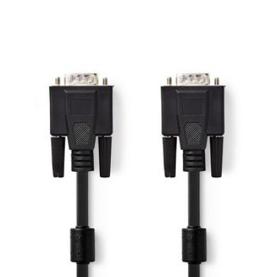 Nedis Cable VGA&#47;VGA M&#47;M 5m Black