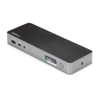 2nd choise, new condition: StarTech Dock USB-C USB 3.0 - Dual 4K - 100W PD