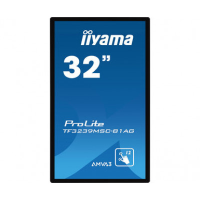 IIYAMA 32''FHD 12P-Touch AMVA3 PCAP VGA 2*HDMI VGA DP Black