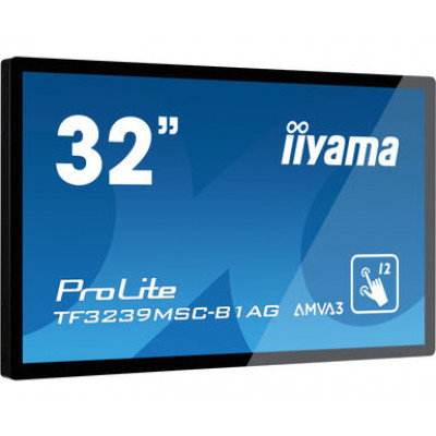IIYAMA 32"FHD 12P-Touch AMVA3 PCAP VGA 2*HDMI VGA DP Black