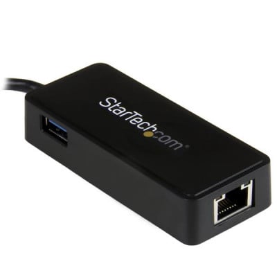 StarTech USB-C to GbE Adapter w&#47;Extra USB port