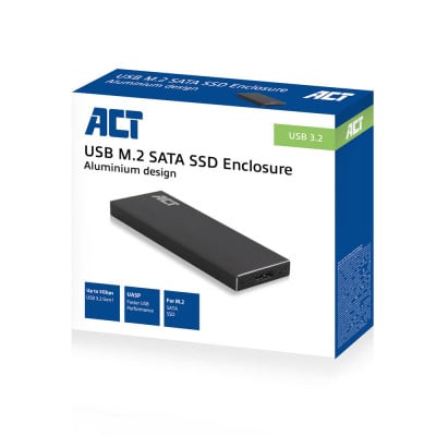 Act USB 3.2 Gen1 Hard Disk Enclosure M.2 SAT