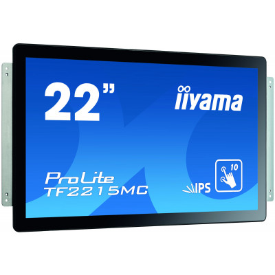 IIYAMA 21.5"Touch FHD IPS 10P VGA HDMI DP USB 14ms BLACK