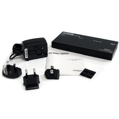 StarTech 2 Port DVI Video Splitter with Audio