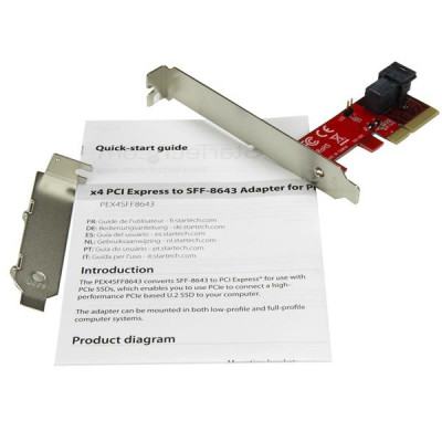 StarTech PCI Express 2.5in. NVMe SSD Adapter