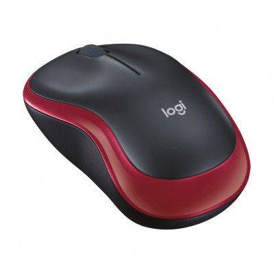 Logitech Wireless Mouse M185 Red EWR2