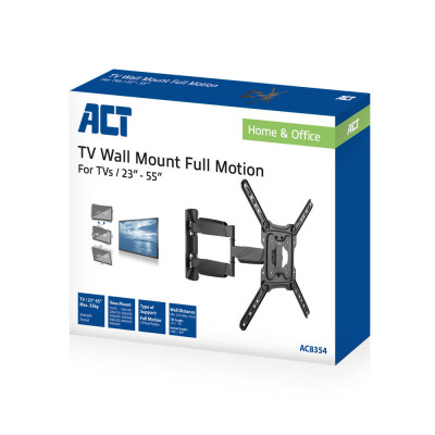 Act Easy Turn TV wall mount L 3 pivot 23"