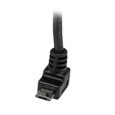 StarTech 2m USB to Up Angle Micro USB Cable