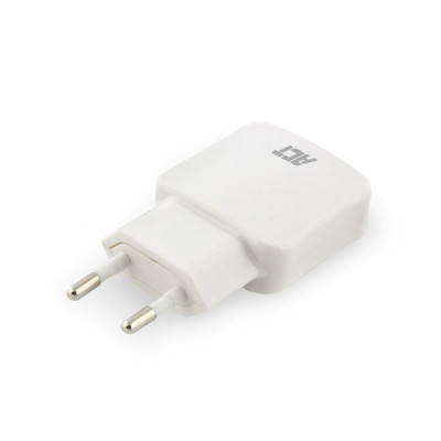 Act USB Charger 110-240V 2 port smart chargi
