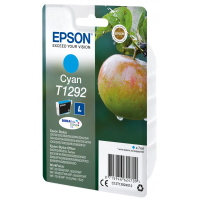 Epson Ink&#47;T1292 Apple 7ml CY