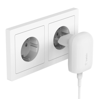 Belkin 30w USB-C PD PPS Wall Charger White