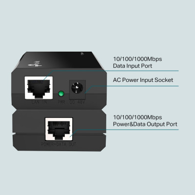 TP LINK POE INJECTOR ADAPTER